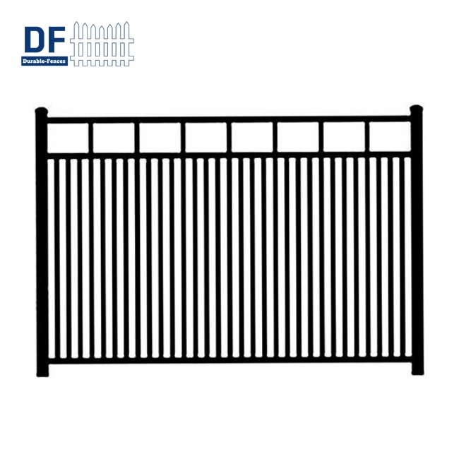 Flat Top Steel Fence